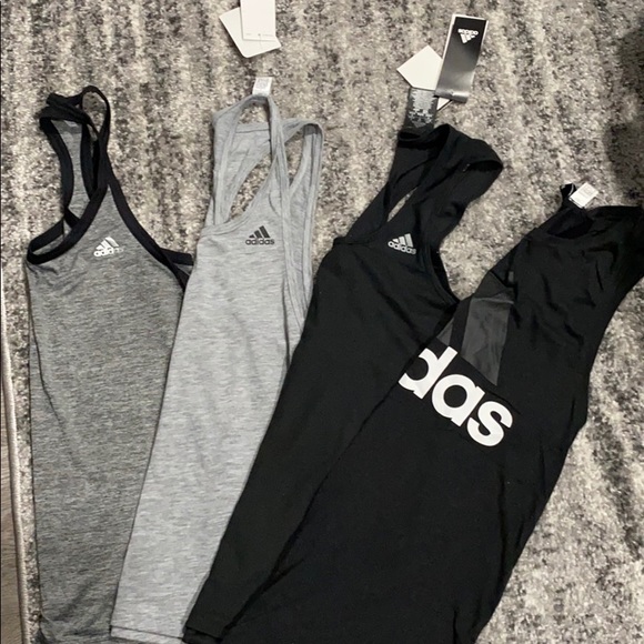 adidas Tops - 4 Adidas tank tops bundle